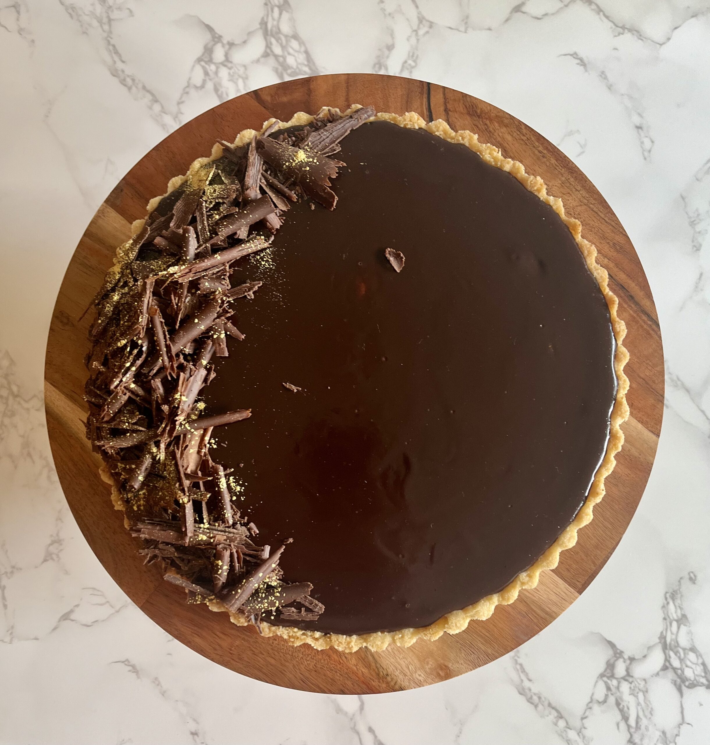 Gluten-Free Dark Chocolate Tart