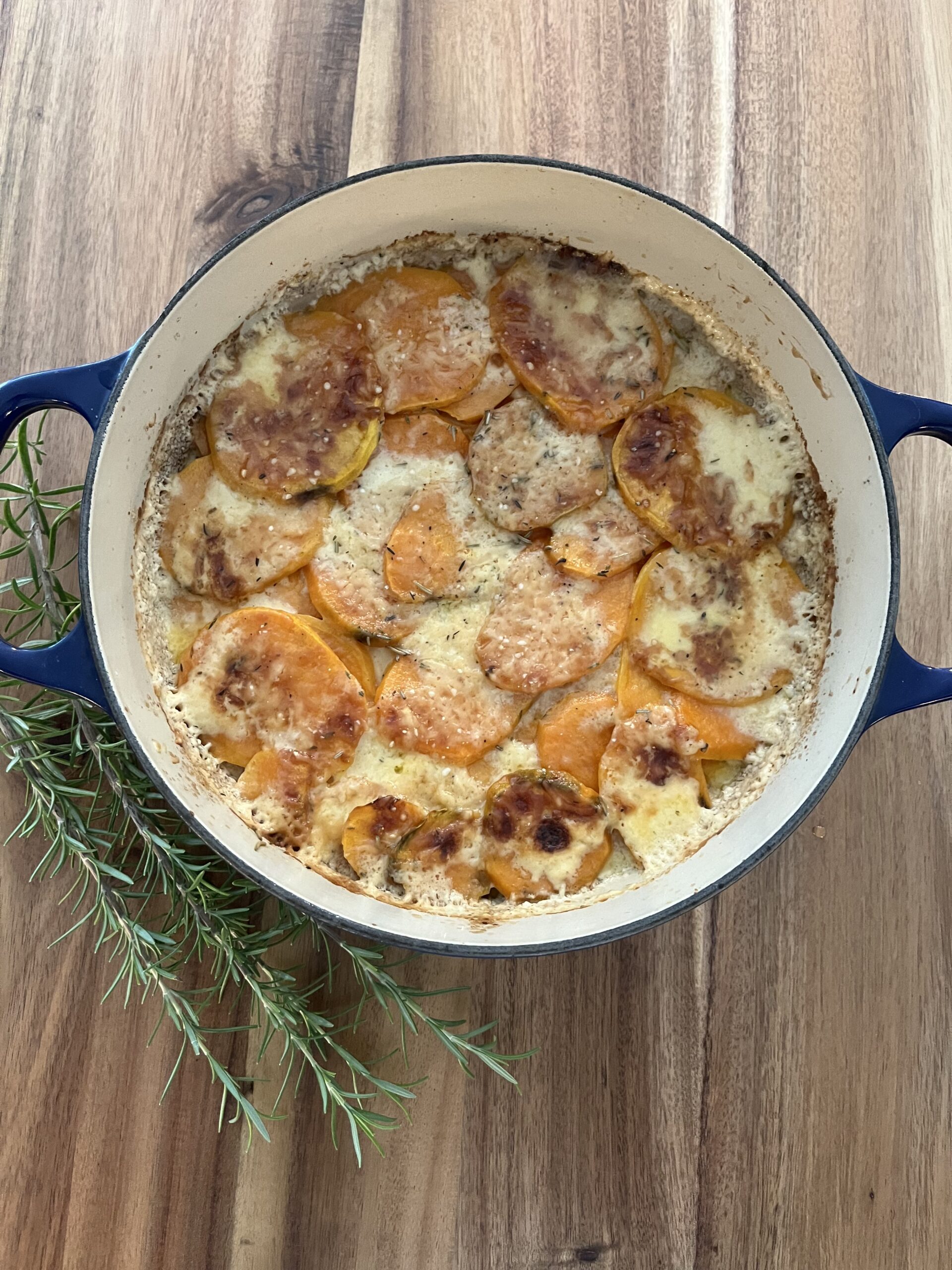 Sweet Potato Au Gratin