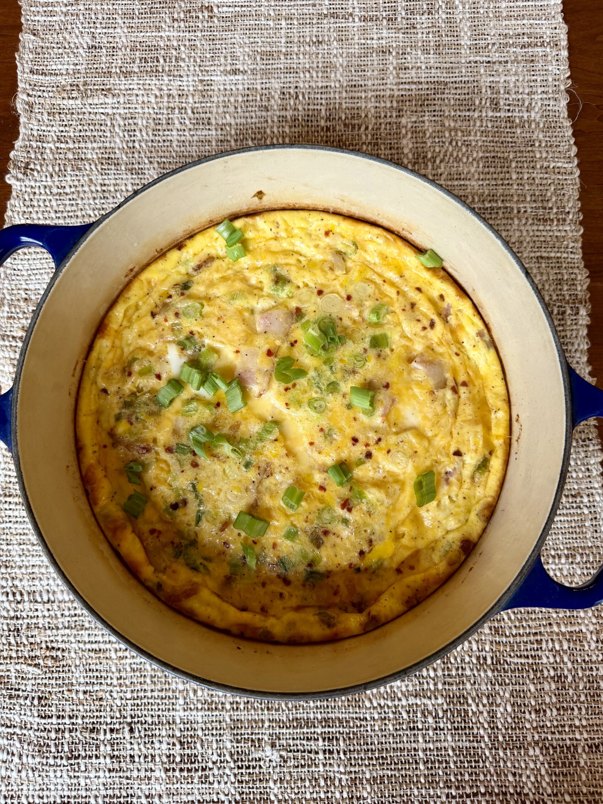 Ham & Cheddar Frittata