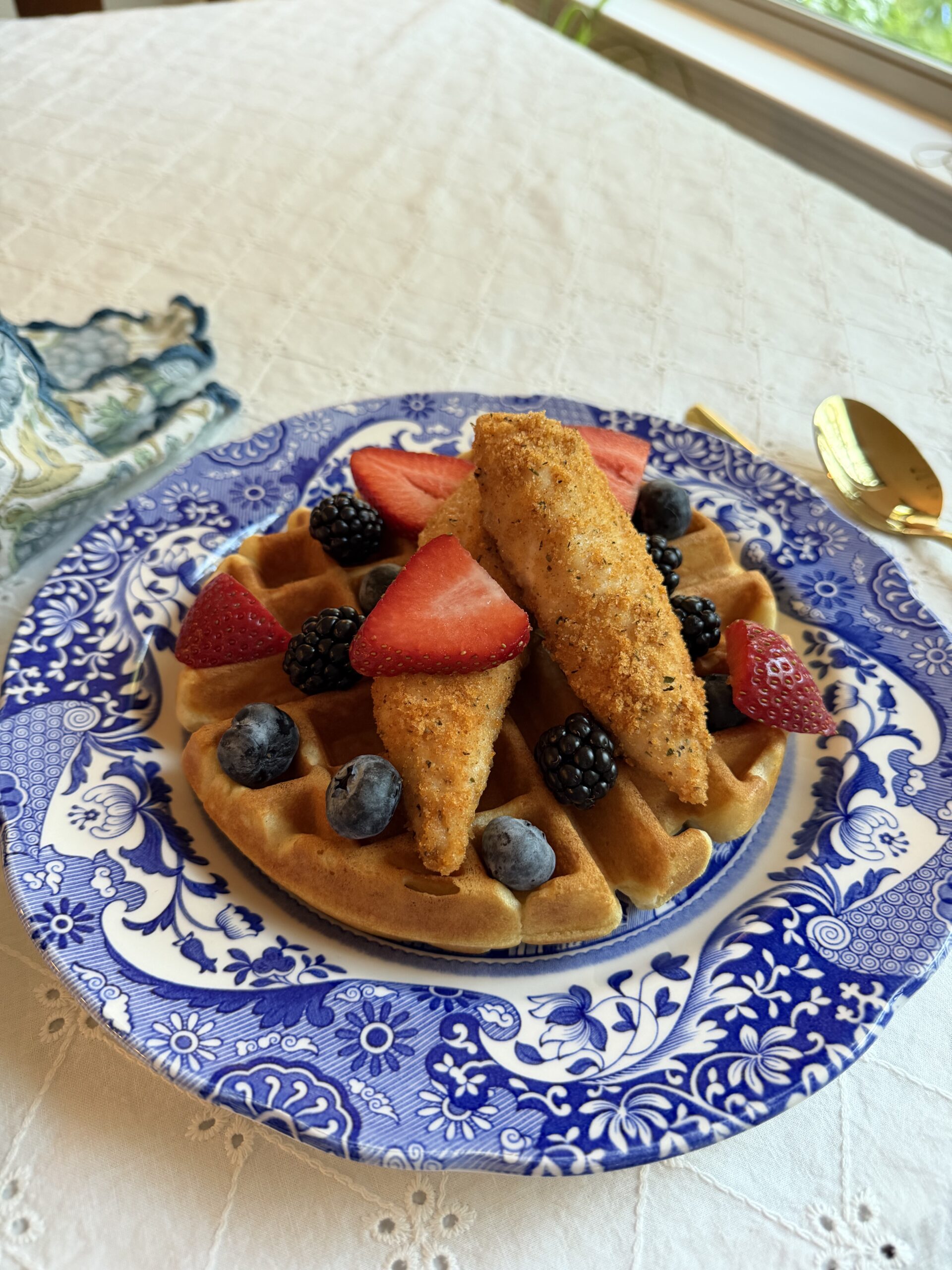 Gluten-Free Chicken and Waffles