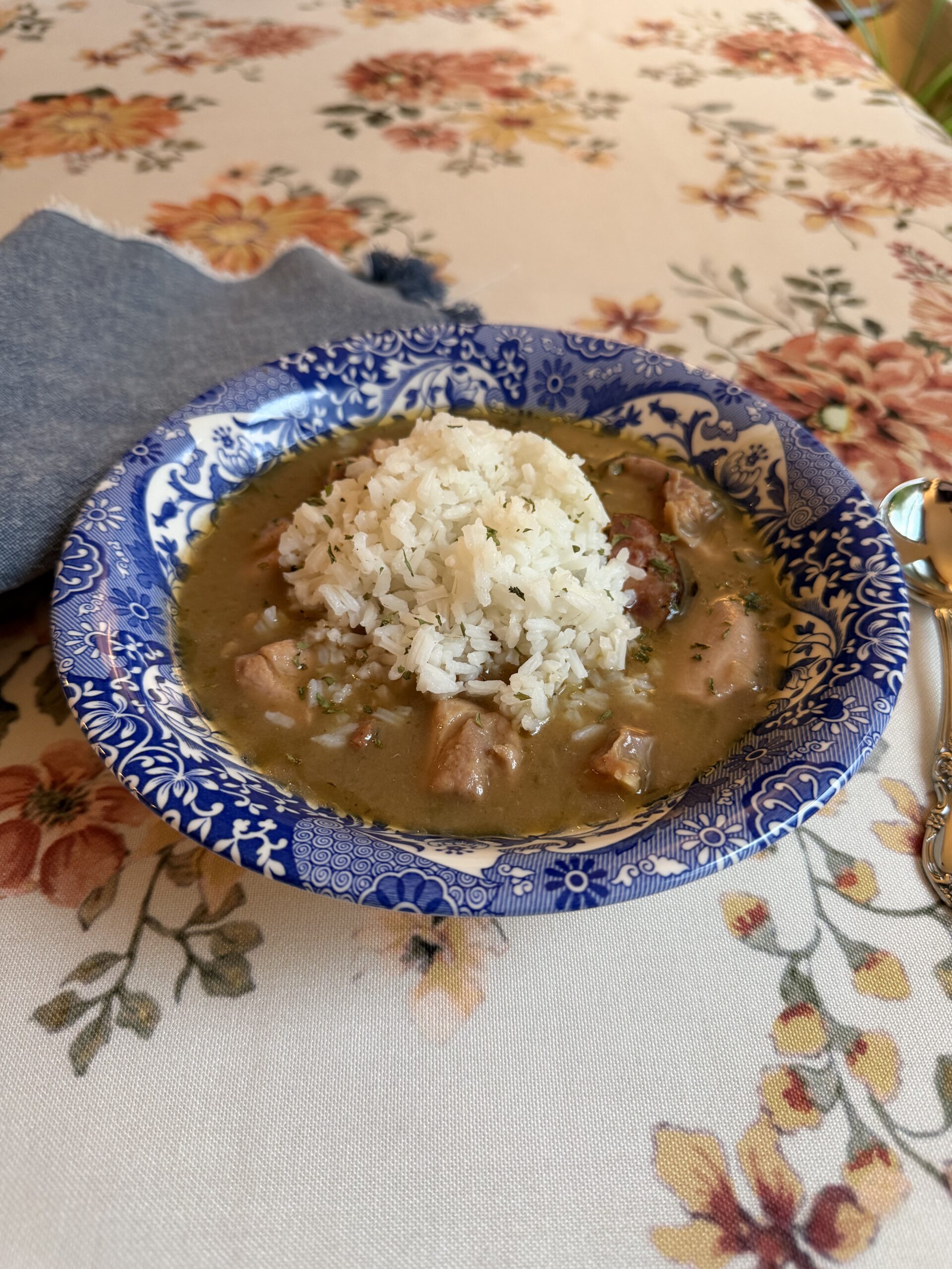Gluten-Free Chicken & Sausage Gumbo